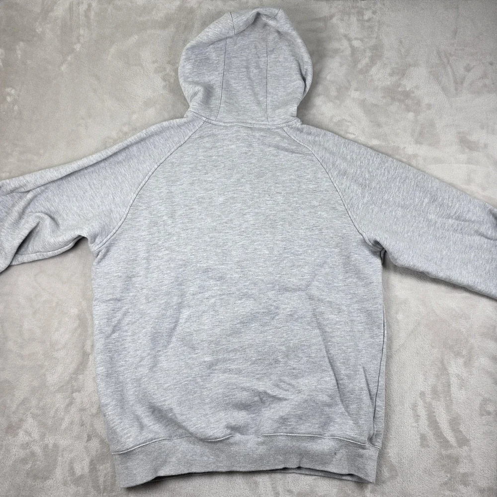 Adidas Hoodie Mens L Gray Pullover Fleece Sweatshirt Athletic Training Gym‎ 2011
